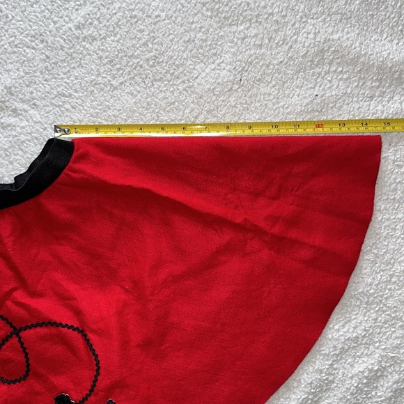 Skirt in size xs. by Hip Hop 50’s shop, red with poodle dog on front, pre-owned - Picture 4 of 10